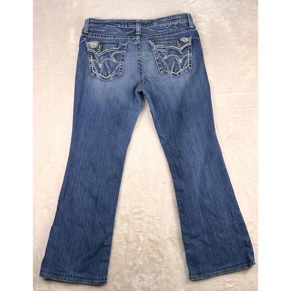 Big Star Women’s Distressed Denim Maddie Mid Rise Fit Size 32L Bootcut - Picture 2 of 9